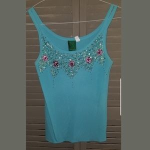 🍀Sequin top